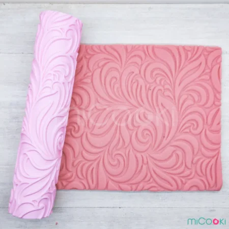 Rodillo Texturador Grande Floral M19