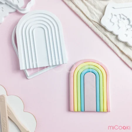 Stamp Multirelieve con Cortante - Arcoiris D2